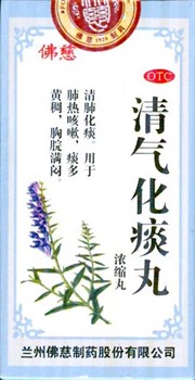 Цин Ци Хуа Тань Вань / Хуатань  清气化痰丸  Qing Qi Hua Tan Wan  концентрированные пилюли - фото 5940