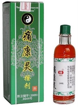 Тун Кан Линца Цзи / Китайский Дымок  痛康灵擦剂  TongKang Lingca Ji  24 мл - фото 6047