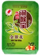Леденцы для горла с жимолостью  润喉宝金银花  JIN YIN HUA  20шт./уп. 50г